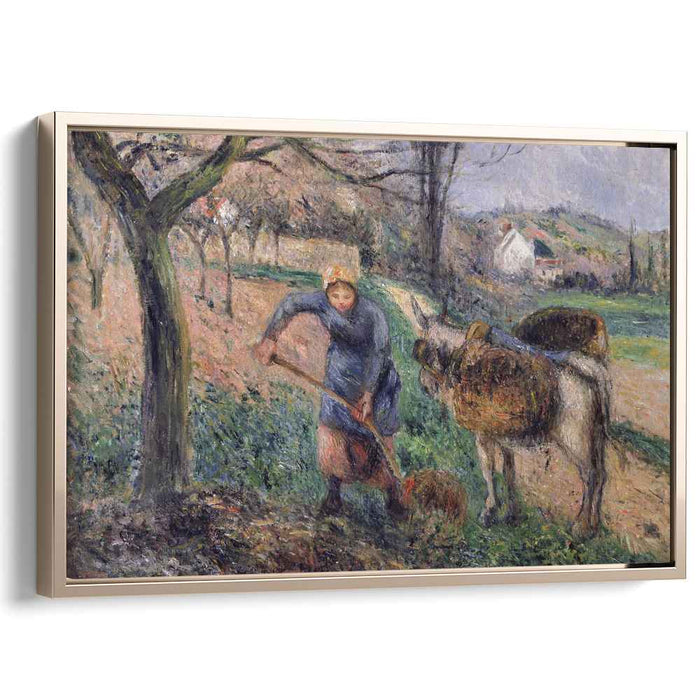 Landscape with a Donkey by Camille Pissarro