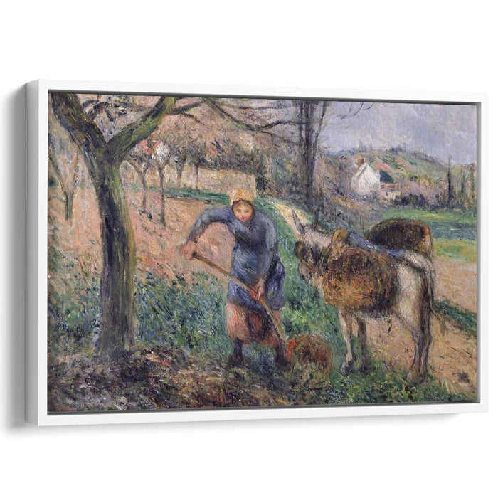 Landscape with a Donkey by Camille Pissarro