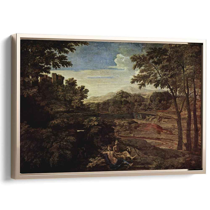 Landscape with a Man Killed by a Snake (1648) by Nicolas Poussin