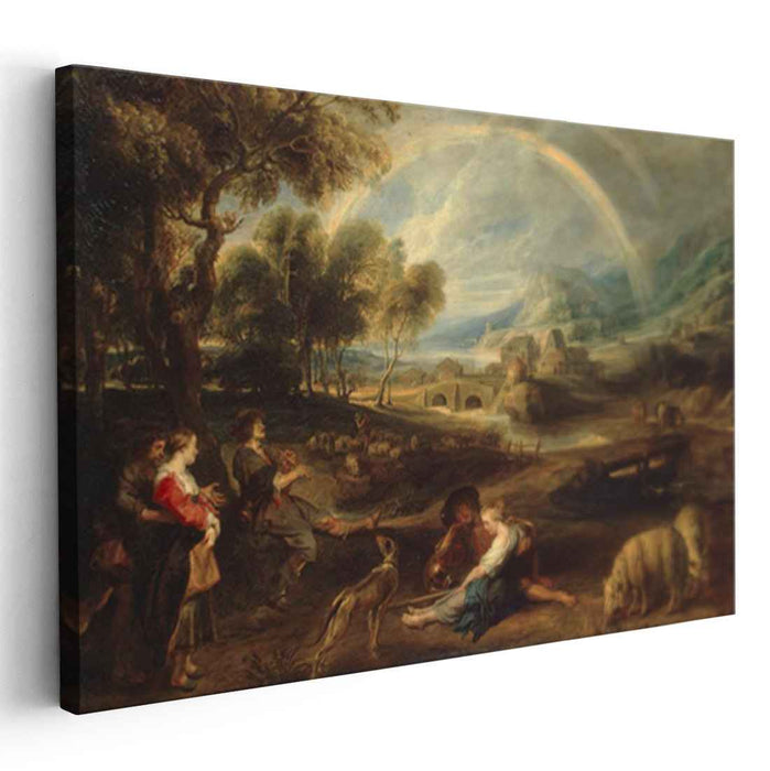 Landscape with a Rainbow (1635) by Peter Paul Rubens