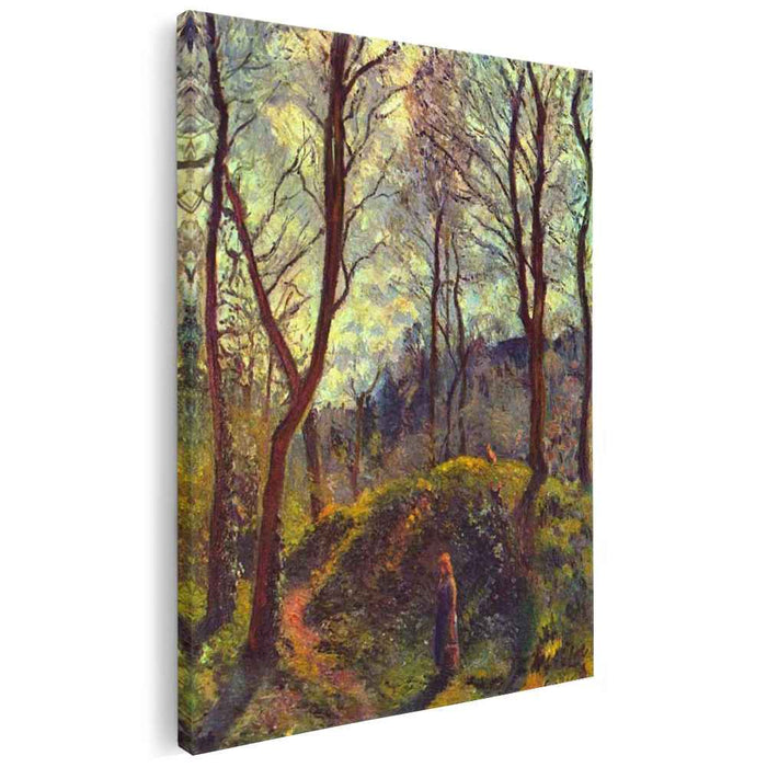 Landscape with Big Trees by Camille Pissarro