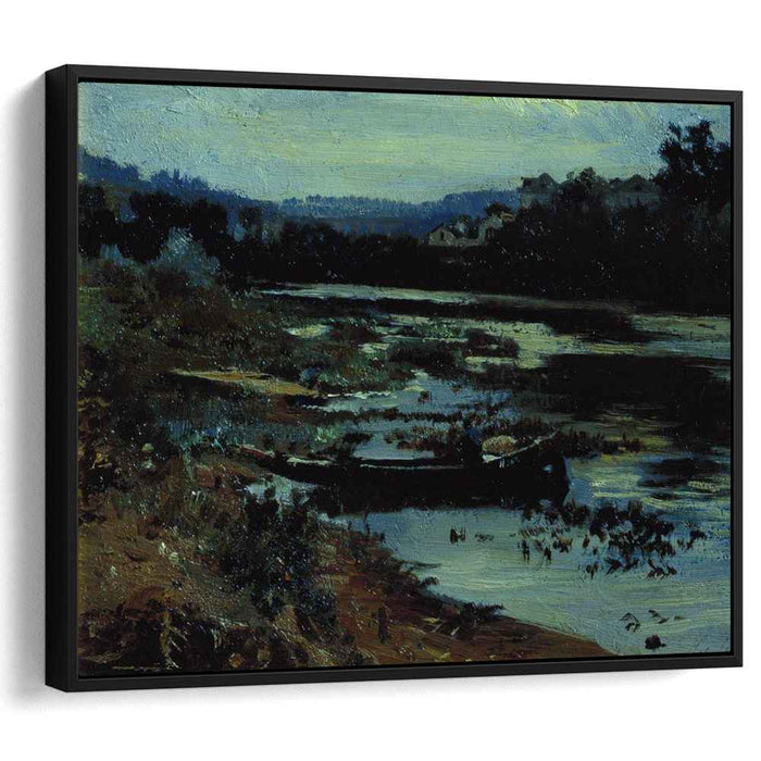 Landscape with boat (1875) by Ilya Repin