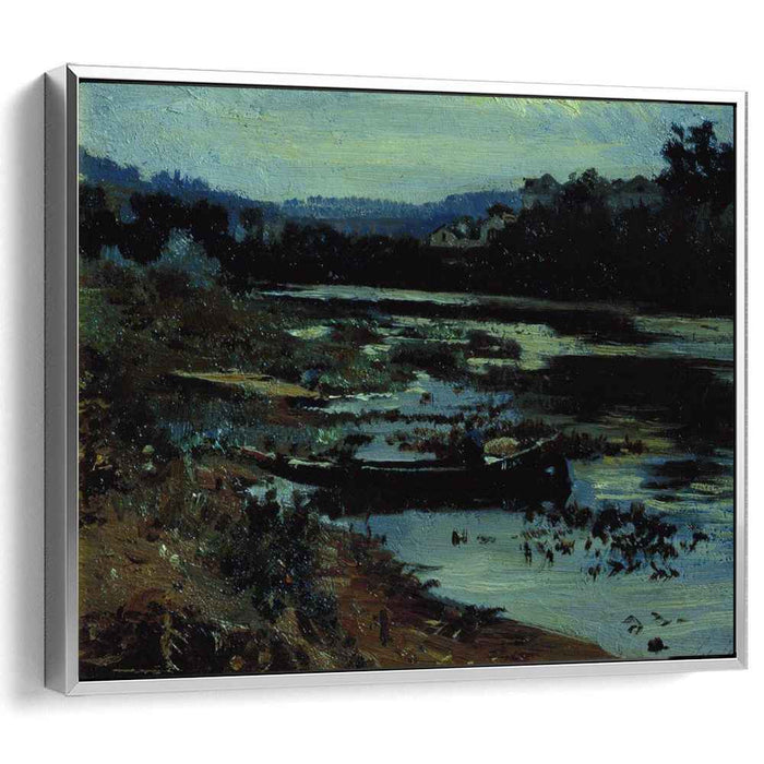 Landscape with boat (1875) by Ilya Repin