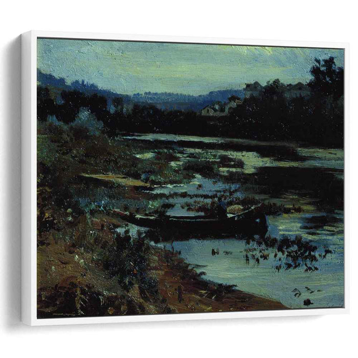 Landscape with boat (1875) by Ilya Repin