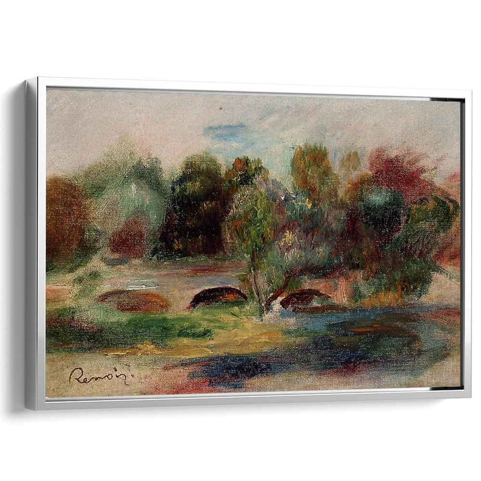 Landscape with Bridge (1900) by Pierre-Auguste Renoir