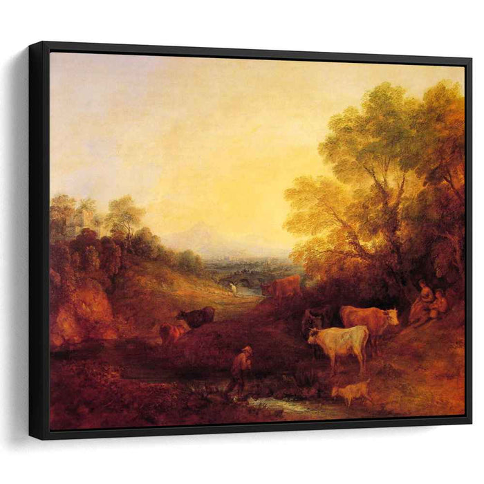 Landscape with Cattle (1773) by Thomas Gainsborough