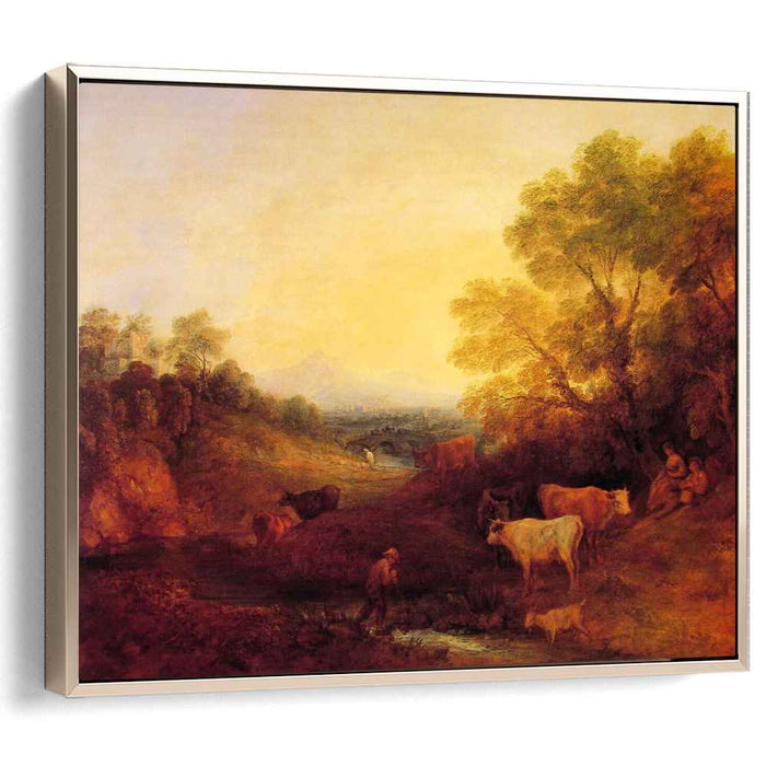 Landscape with Cattle (1773) by Thomas Gainsborough