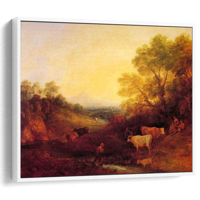 Landscape with Cattle (1773) by Thomas Gainsborough