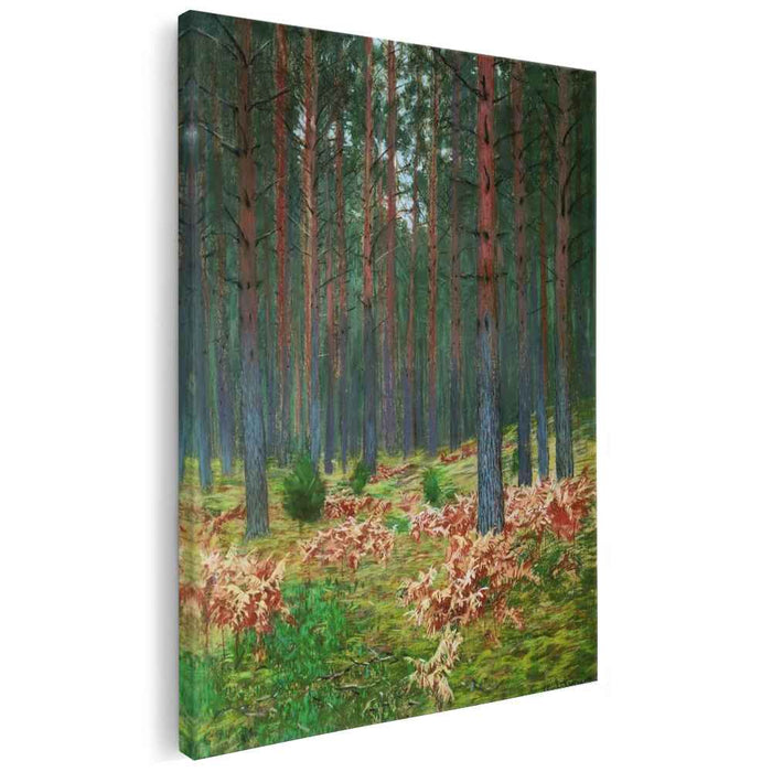 Landscape with ferns (1895) by Isaac Levitan