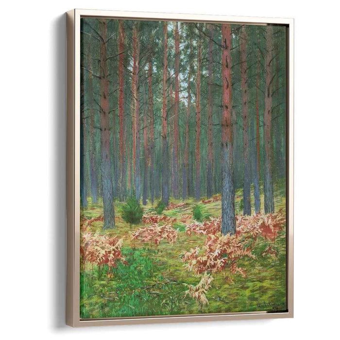 Landscape with ferns (1895) by Isaac Levitan