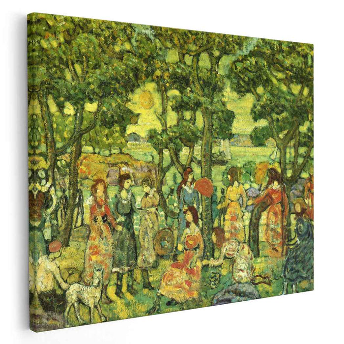 Landscape with Figures (1921) by Maurice Prendergast