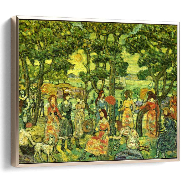 Landscape with Figures (1921) by Maurice Prendergast