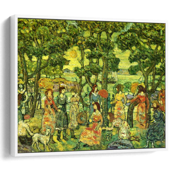 Landscape with Figures (1921) by Maurice Prendergast