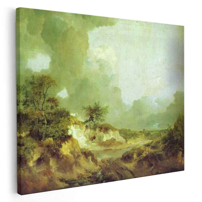 Landscape with Sandpit (1747) by Thomas Gainsborough