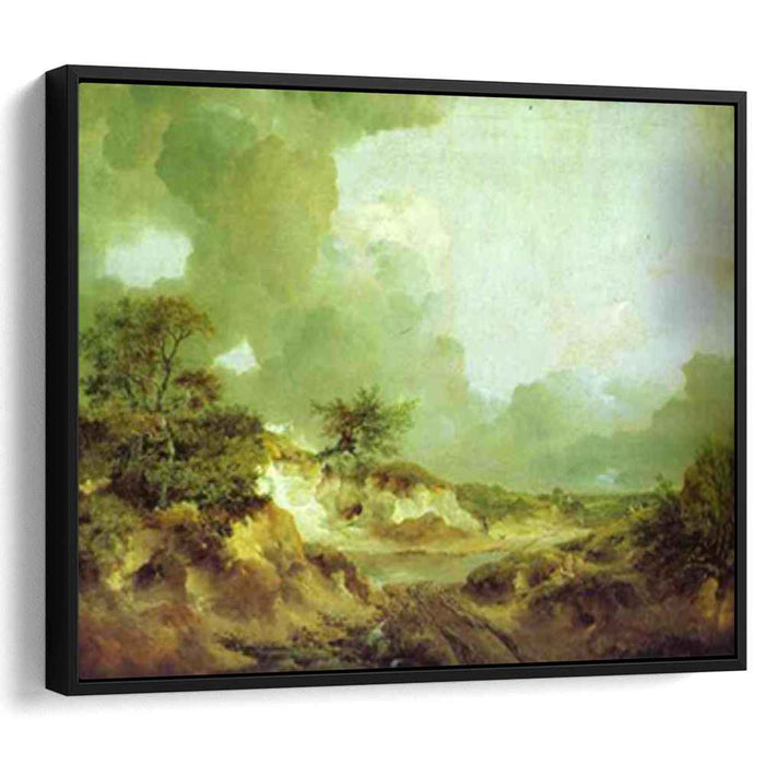 Landscape with Sandpit (1747) by Thomas Gainsborough