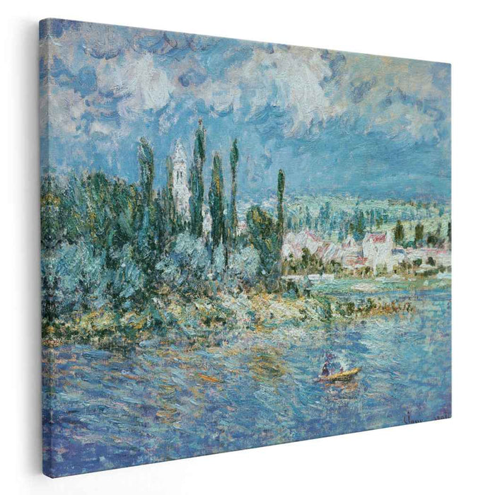 Landscape with Thunderstorm, Vetheuil, 1880 by Claude Monet