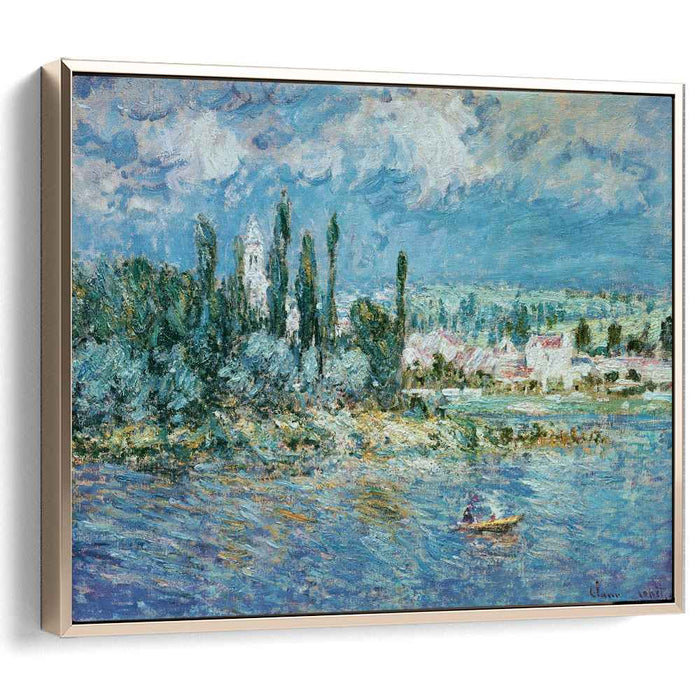 Landscape with Thunderstorm, Vetheuil, 1880 by Claude Monet