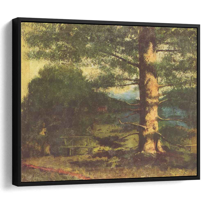 Landscape with Tree (1868) by Gustave Courbet