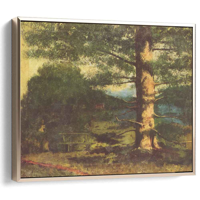 Landscape with Tree (1868) by Gustave Courbet