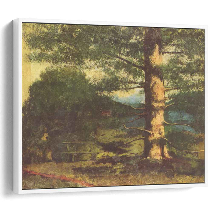 Landscape with Tree (1868) by Gustave Courbet