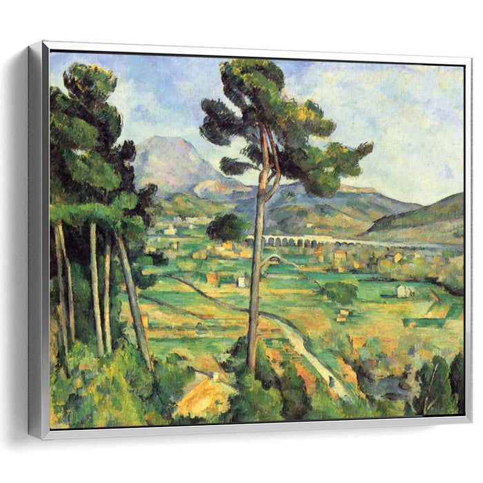 Mont Sainte-Victoire and the Viaduct of the Arc River Valley (1885) by Paul Cezanne