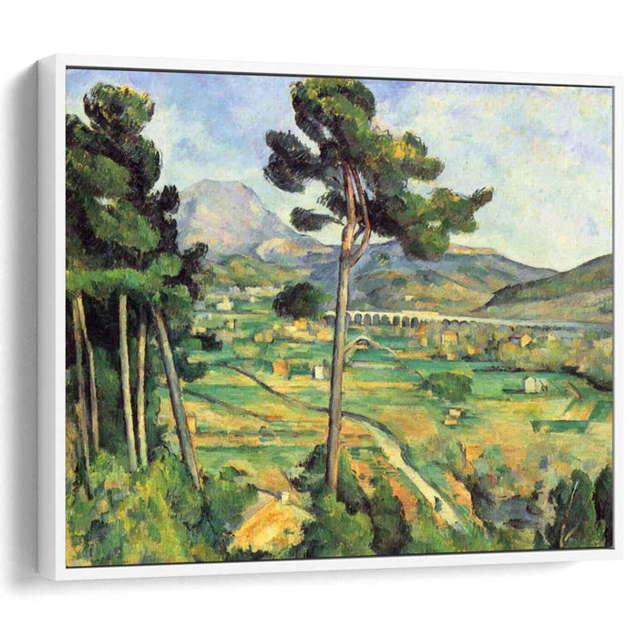 Mont Sainte-Victoire and the Viaduct of the Arc River Valley (1885) by Paul Cezanne