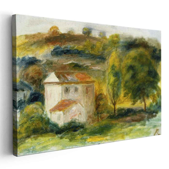 Landscape with White House (1916) by Pierre-Auguste Renoir
