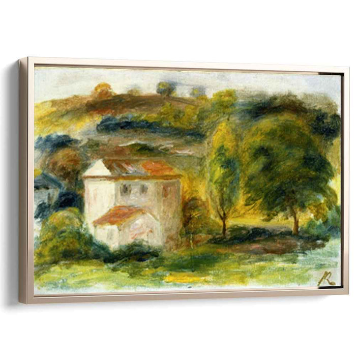 Landscape with White House (1916) by Pierre-Auguste Renoir