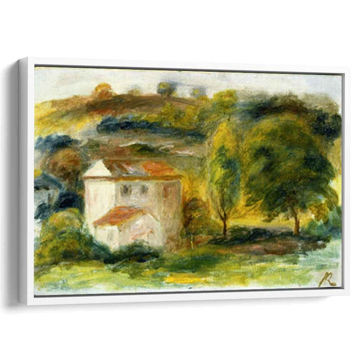 Landscape with White House (1916) by Pierre-Auguste Renoir