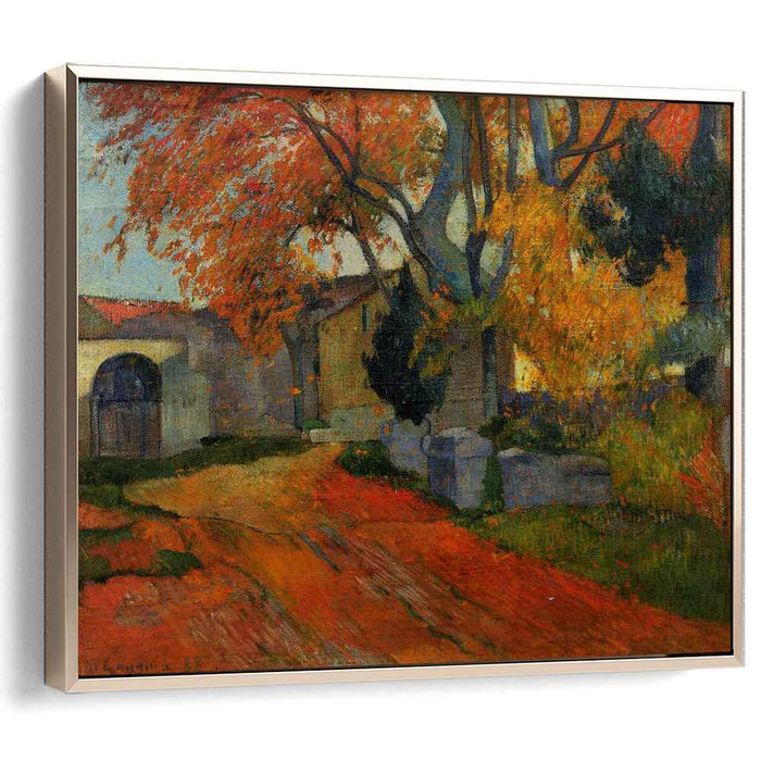 Lane at alchamps, Arles by Paul Gauguin