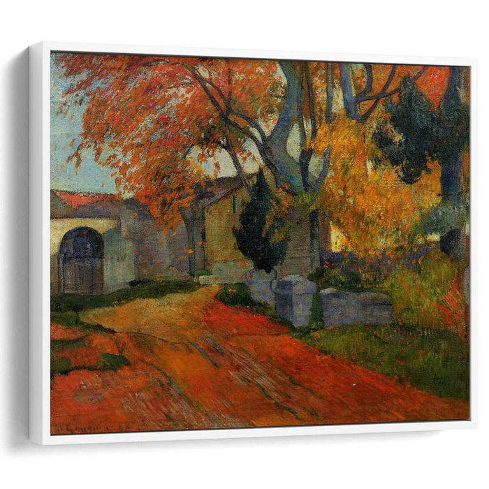 Lane at alchamps, Arles by Paul Gauguin
