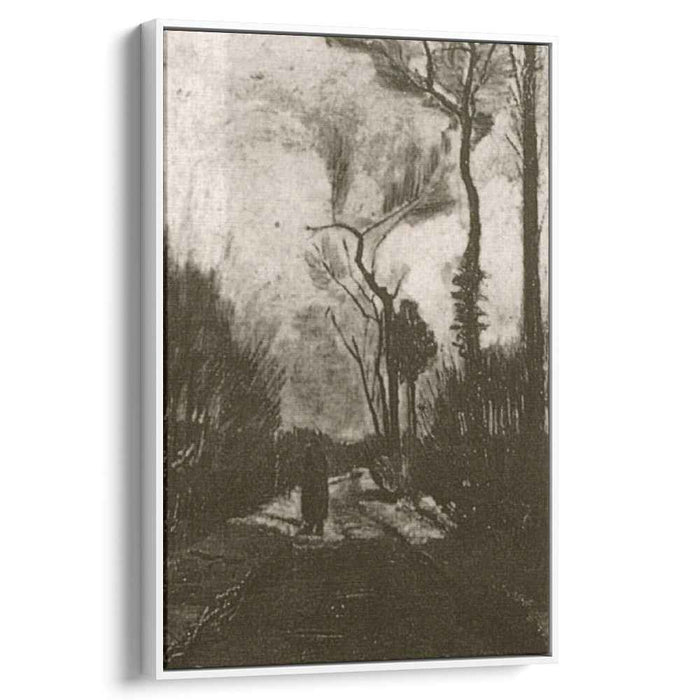 Lane in Autumn (1884) by Vincent van Gogh