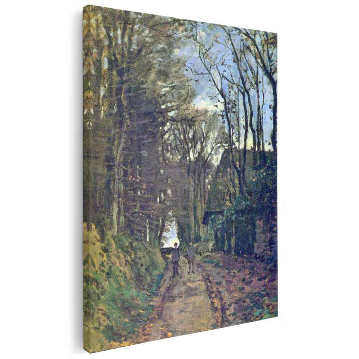 Lane in Normandy (1868) by Claude Monet