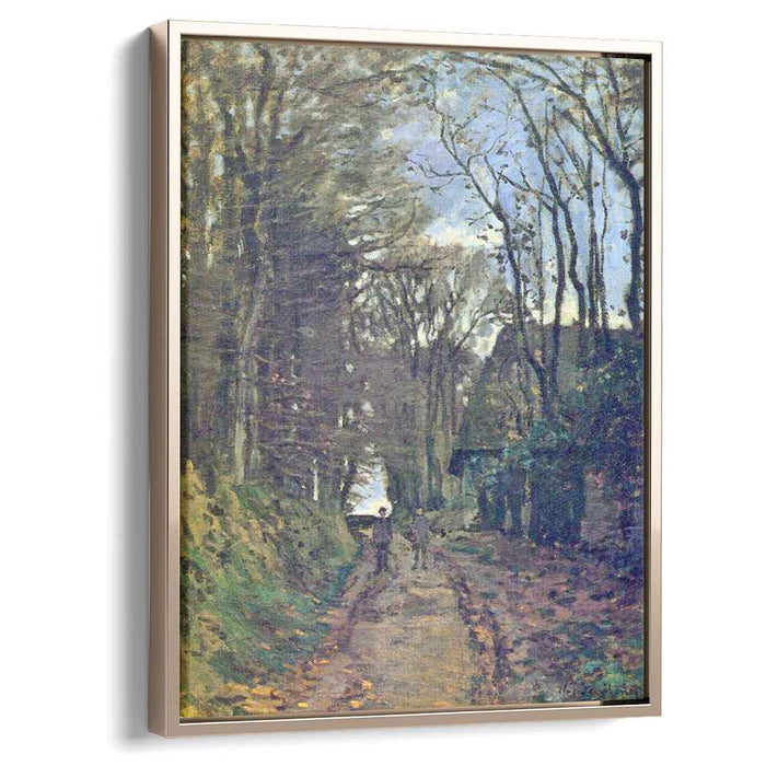 Lane in Normandy (1868) by Claude Monet