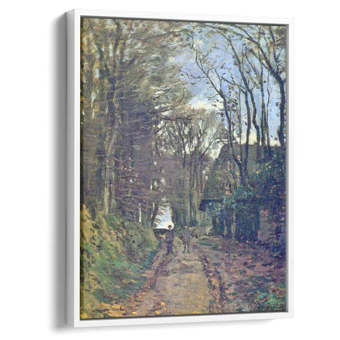 Lane in Normandy (1868) by Claude Monet