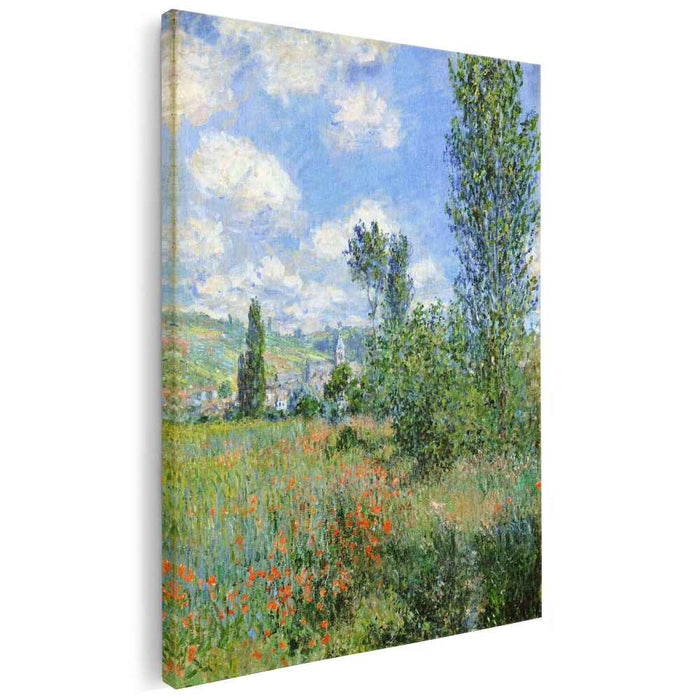 Lane in the Poppy Fields, Ile Saint-Martin by Claude Monet