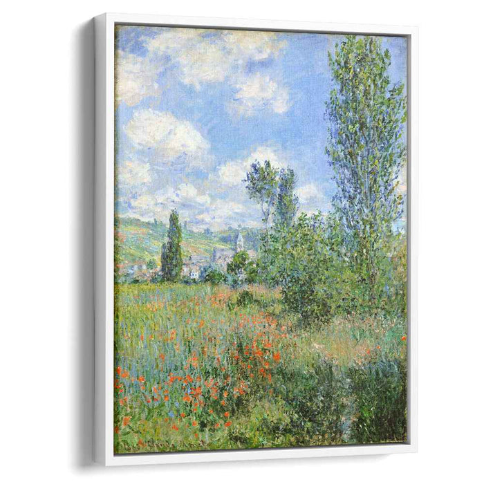 Lane in the Poppy Fields, Ile Saint-Martin by Claude Monet