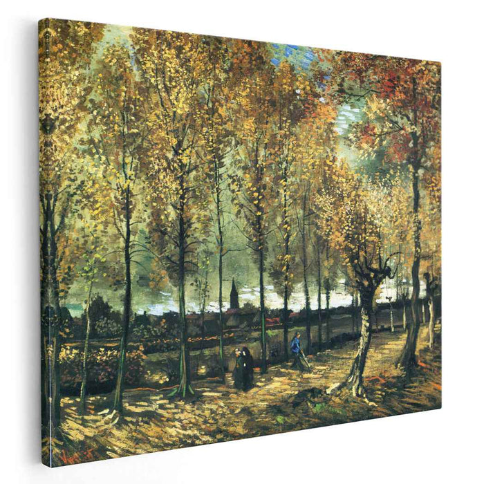 Lane with poplars near Nuenen (1885) by Vincent van Gogh