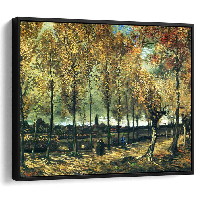 Lane with poplars near Nuenen (1885) by Vincent van Gogh