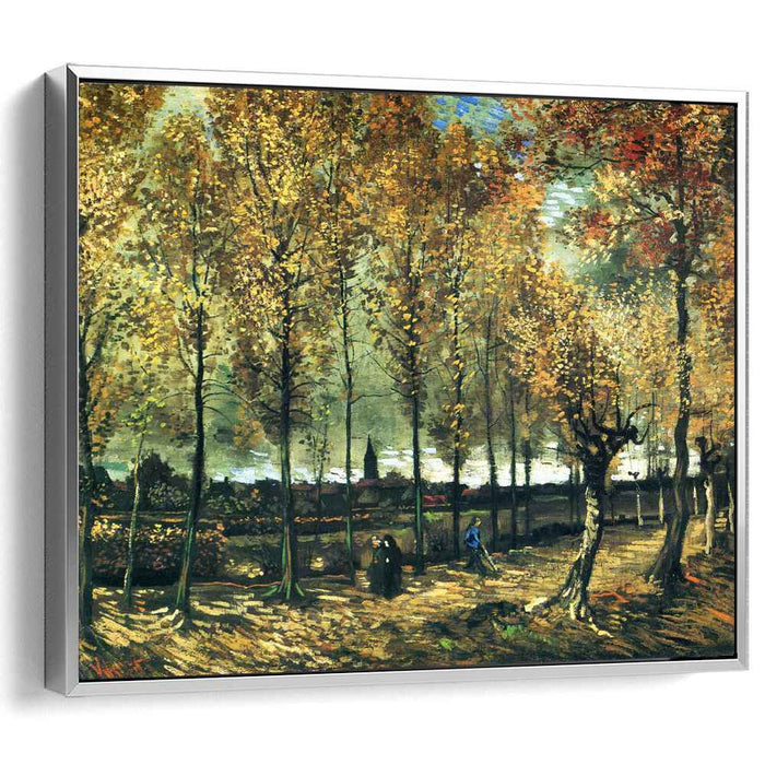 Lane with poplars near Nuenen (1885) by Vincent van Gogh