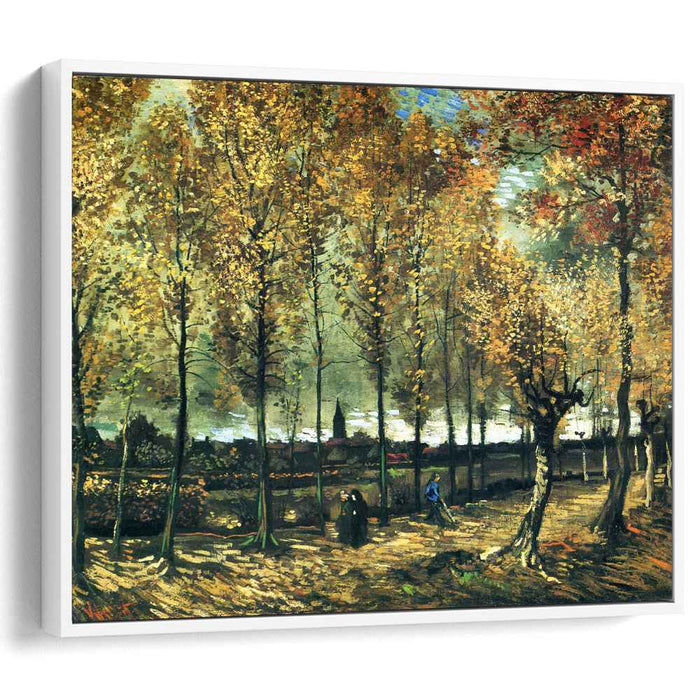 Lane with poplars near Nuenen (1885) by Vincent van Gogh