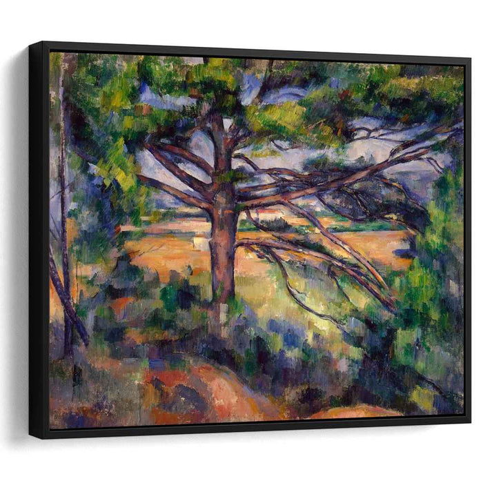 Large Pine and Red Earth (1895) by Paul Cezanne