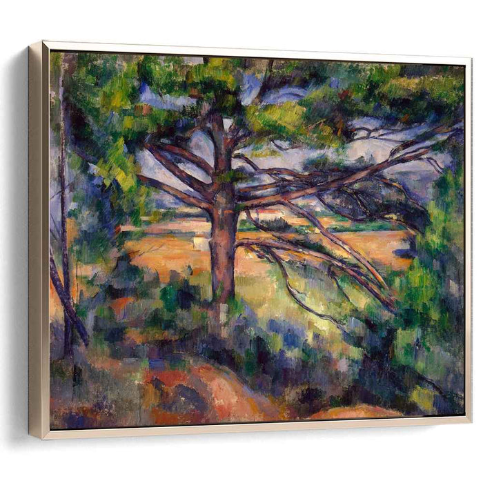 Large Pine and Red Earth (1895) by Paul Cezanne