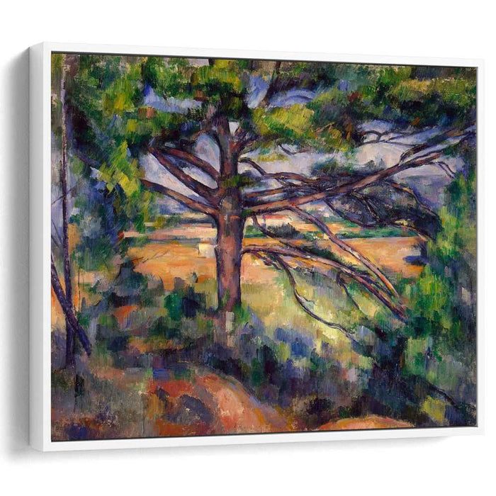 Large Pine and Red Earth (1895) by Paul Cezanne