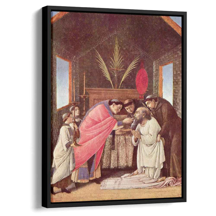 Last Communion of St Jerome (1495) by Sandro Botticelli