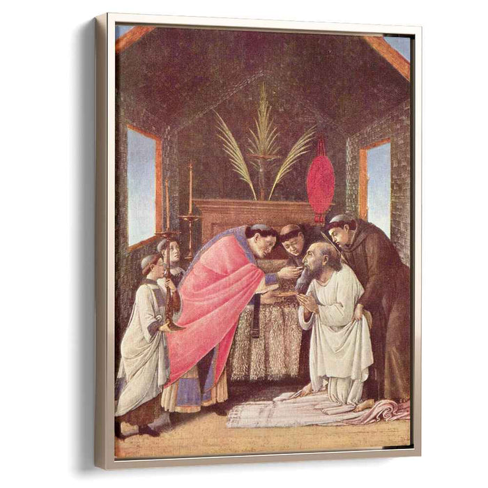 Last Communion of St Jerome (1495) by Sandro Botticelli