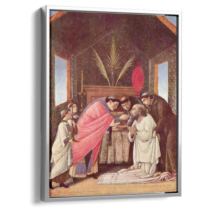 Last Communion of St Jerome (1495) by Sandro Botticelli