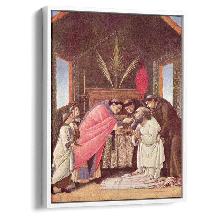 Last Communion of St Jerome (1495) by Sandro Botticelli