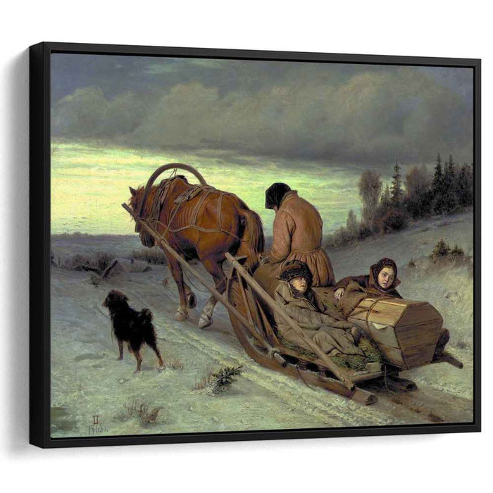 Last Journey (1865) by Vasily Perov