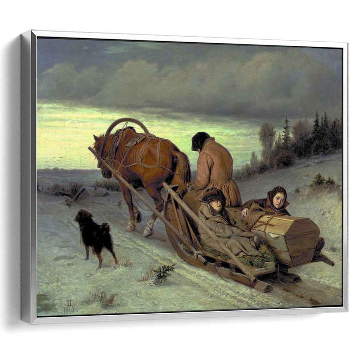 Last Journey (1865) by Vasily Perov